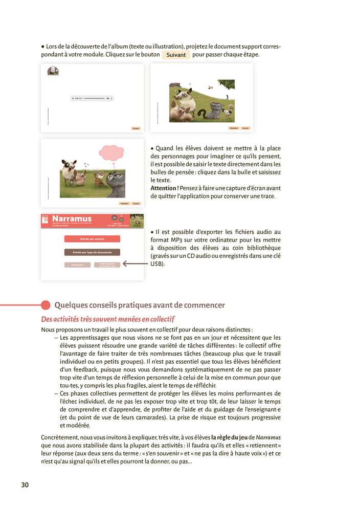 Narramus - Drôle de visiteur CP-CE1 - ressources numériques