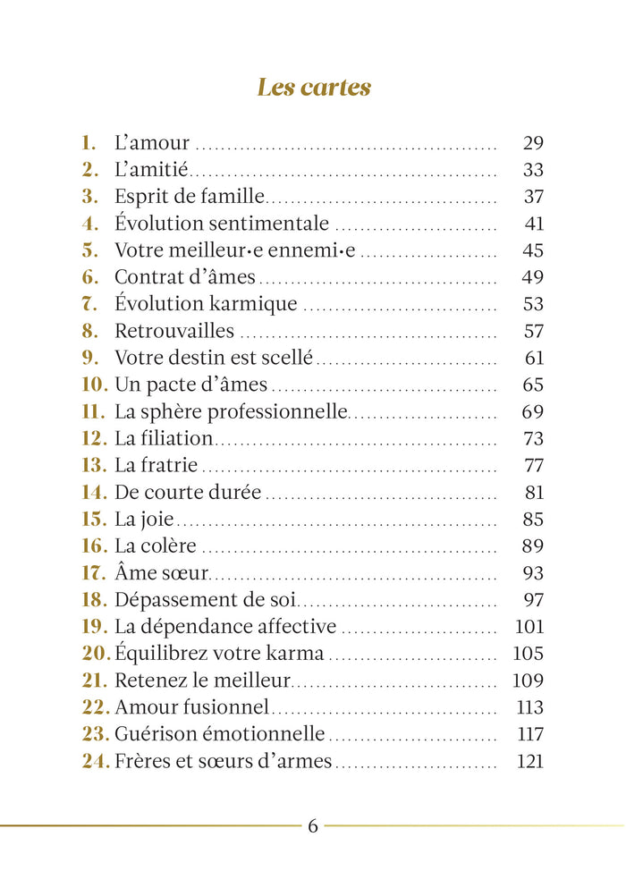 Messages de votre âme soeur