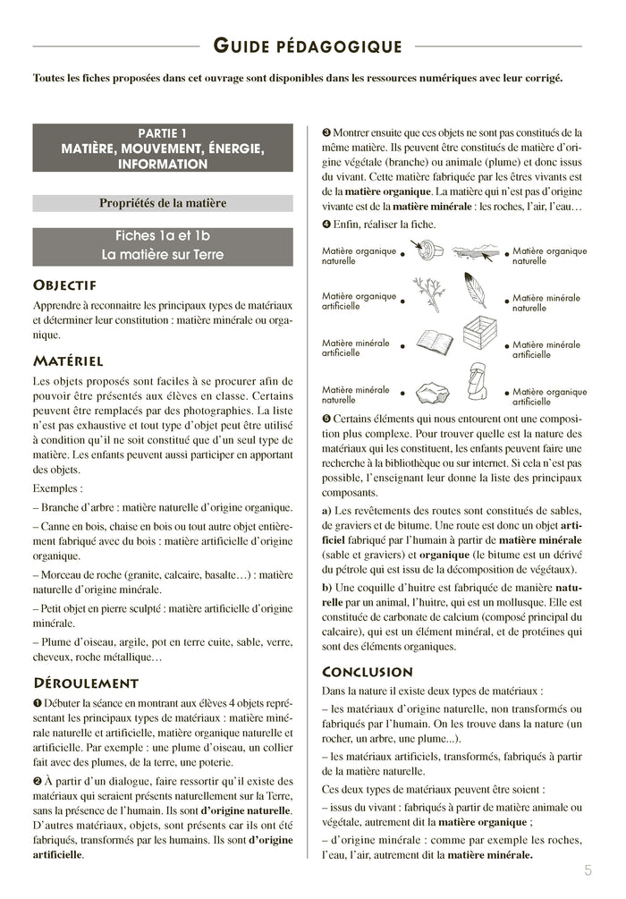 Sciences CM1-CM2 + Ressources numériques