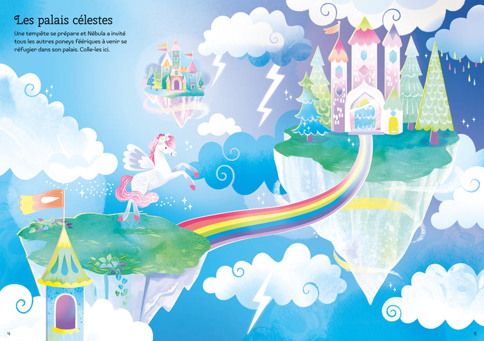 Les poneys féériques - Mes autocollants brillants