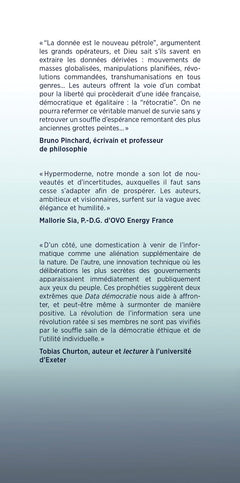 Data démocratie - Etre un citoyen libre à l'ère du numérique