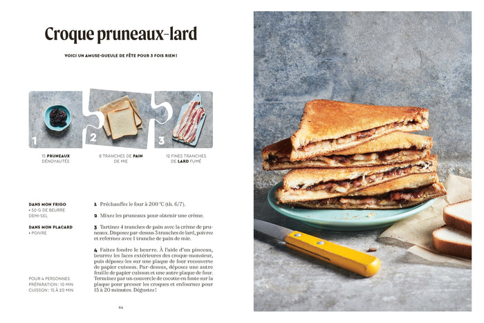 Je cuisine avec 3 ingrédients et pour 3 fois rien !