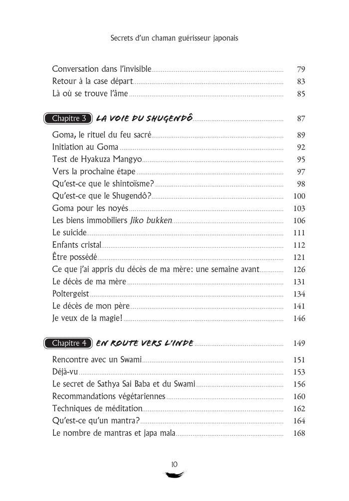 Secrets d'un chaman guérisseur japonais