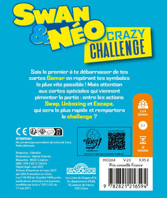 Swan & Néo – Jeu de cartes – Crazy Challenge