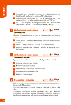 SVT Première - Interros des lycées 1re