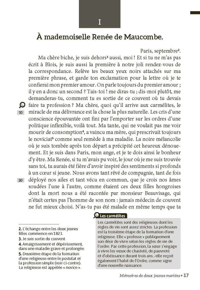 Mémoires de deux jeunes mariés