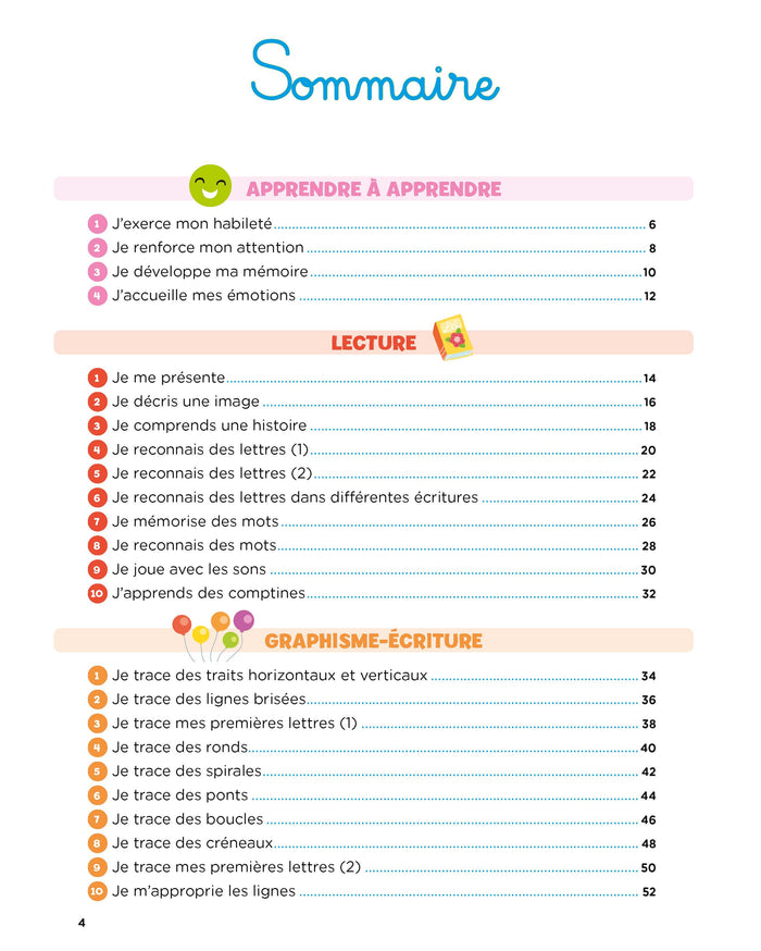 Mon année de Moyenne Section