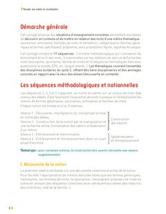 Réussir son entrée en vocabulaire Cycle 2