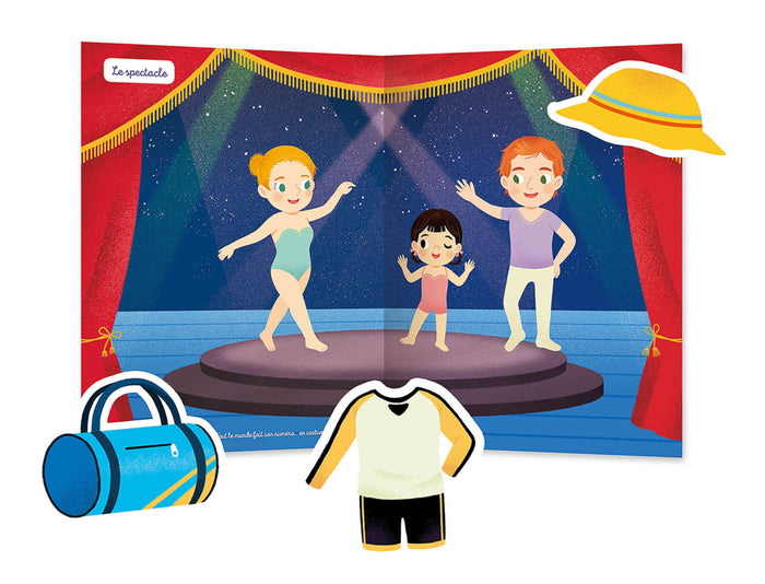 Mes tout premiers autocollants - Mes 500 autocollants je m'habille