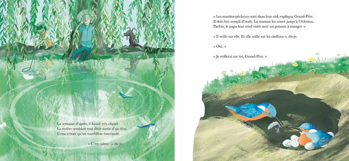 Grand-Père et le martin-pêcheur