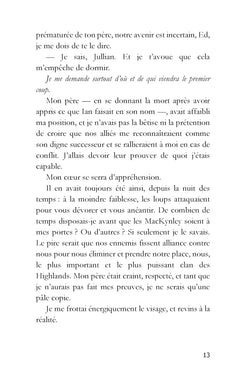 Pour l'amour du Highlander