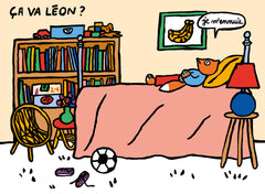 Léon s'ennuie