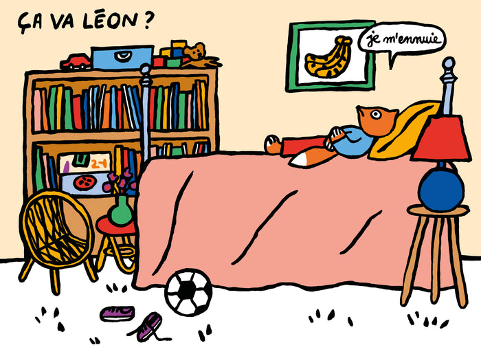 Léon s'ennuie