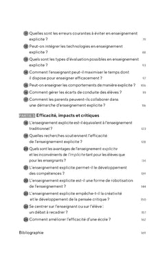 Comprendre et appliquer l'enseignement explicite en classe et à l'école