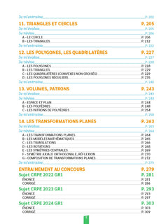 CRPE écrit Maths -admissibilité - nouveau concours 2025