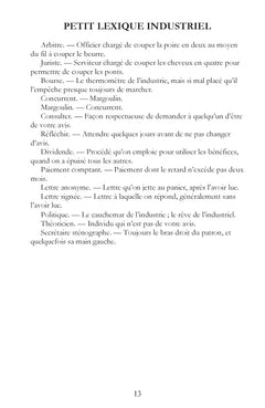 Propos de O.L. Barenton, confiseur