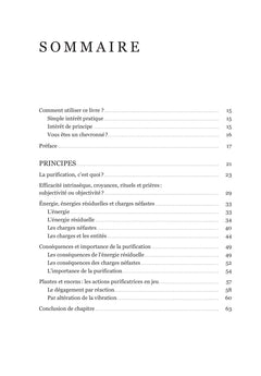 Plantes et encens de purification