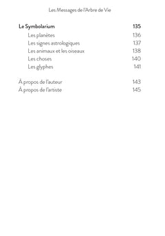 Les Messages de L'Arbre de Vie - Cartes oracle