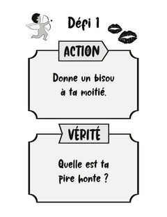 100 défis action ou vérité de soft à hard
