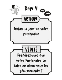 100 défis action ou vérité de soft à hard