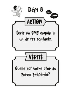 100 défis action ou vérité de soft à hard