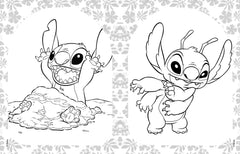 Disney Stitch - Mon gros coloriage + stickers ! (Stitch et Leroy)
