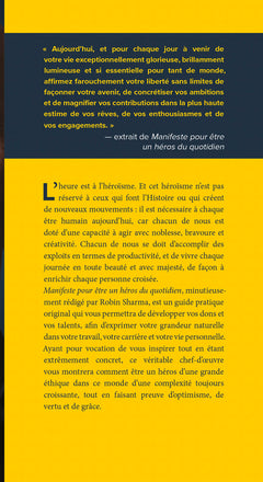 Manifeste pour être un héros du quotidien