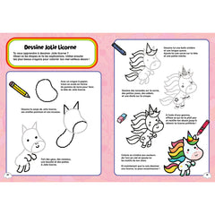 Mon cherche et trouve Kawaii - Jolie licorne