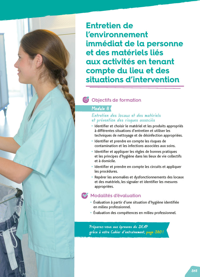 Réussir le diplôme d'État Auxiliaire de puériculture