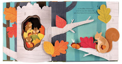 Couleurs de l'automne - Découvre le monde fabuleux des feuilles en pop-up