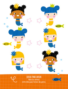 Grand bloc de jeux et activités - À la mer