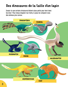Mon livre de faits étonnants sur les dinosaures