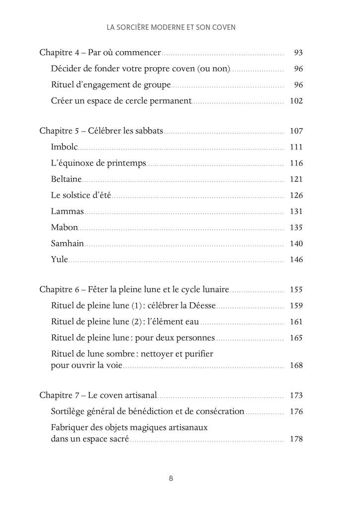 La sorcière moderne et son coven - Rituels et magie à plusieurs