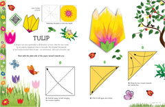 The garden in origami