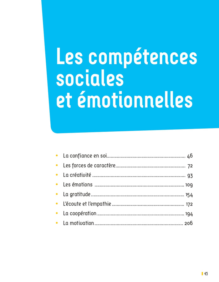 Développer les compétences sociales et émotionnelles Cycles 2 et 3