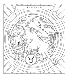 Astrologie - Livre de coloriage