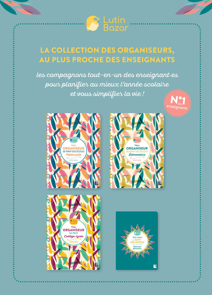 Mon cahier de suivi des élèves - Maternelle Elementaires