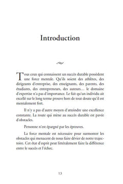 Développez votre force mentale