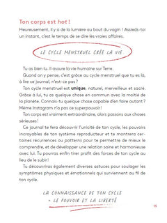 Journal intime menstruel
