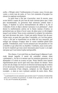 Avant j'avais des principes maintenant je suis papa