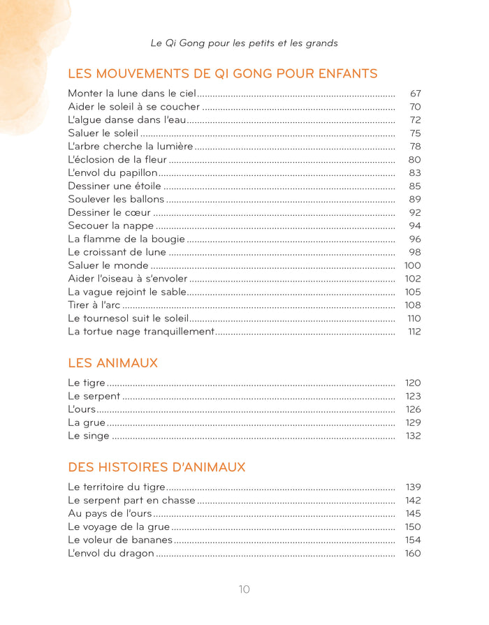 Le Qi Gong pour les petits et les grands