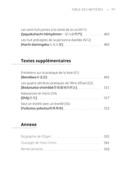 L'essentiel de Dogen