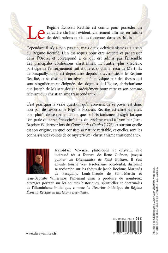 Le christianisme transcendant du Rite Écossais Rectifié