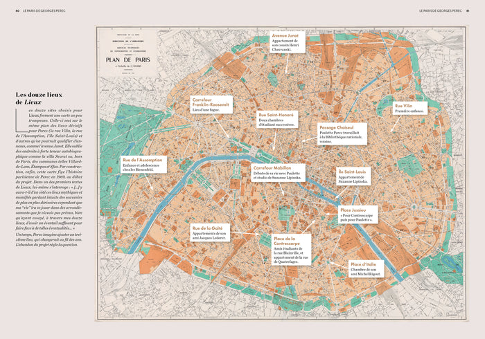 Le Paris de Georges Perec - La ville mode d'emploi