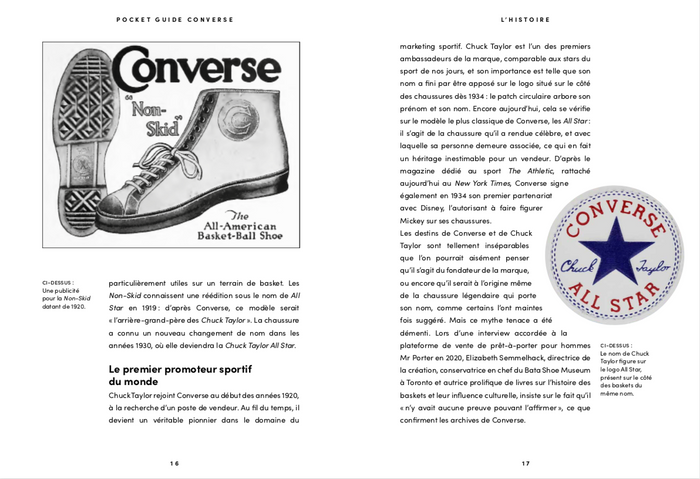 Converse pocket guide