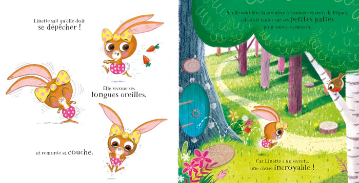 Une surprise pour Linette