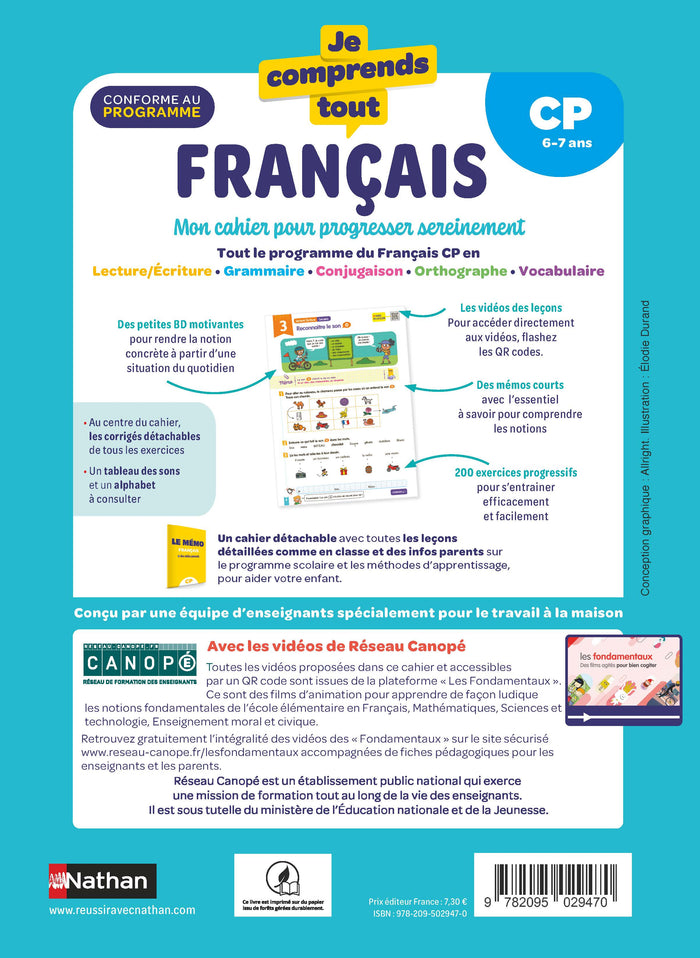 Je comprends tout - Français CP