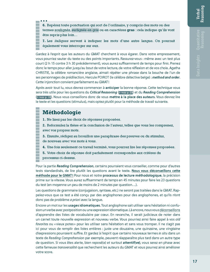 L'intégrale GMAT - Graduate Management Admission Test - Focus edition 2024