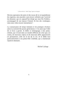 La passion d'une vie: Michel Lafarge Vigneron en Bourgogne