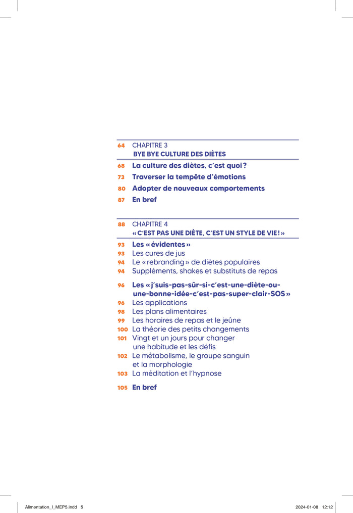 L'alimentation intuitive, c'est quoi ?